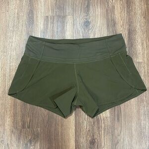 Lululemon Speed Up Shorts Size 8